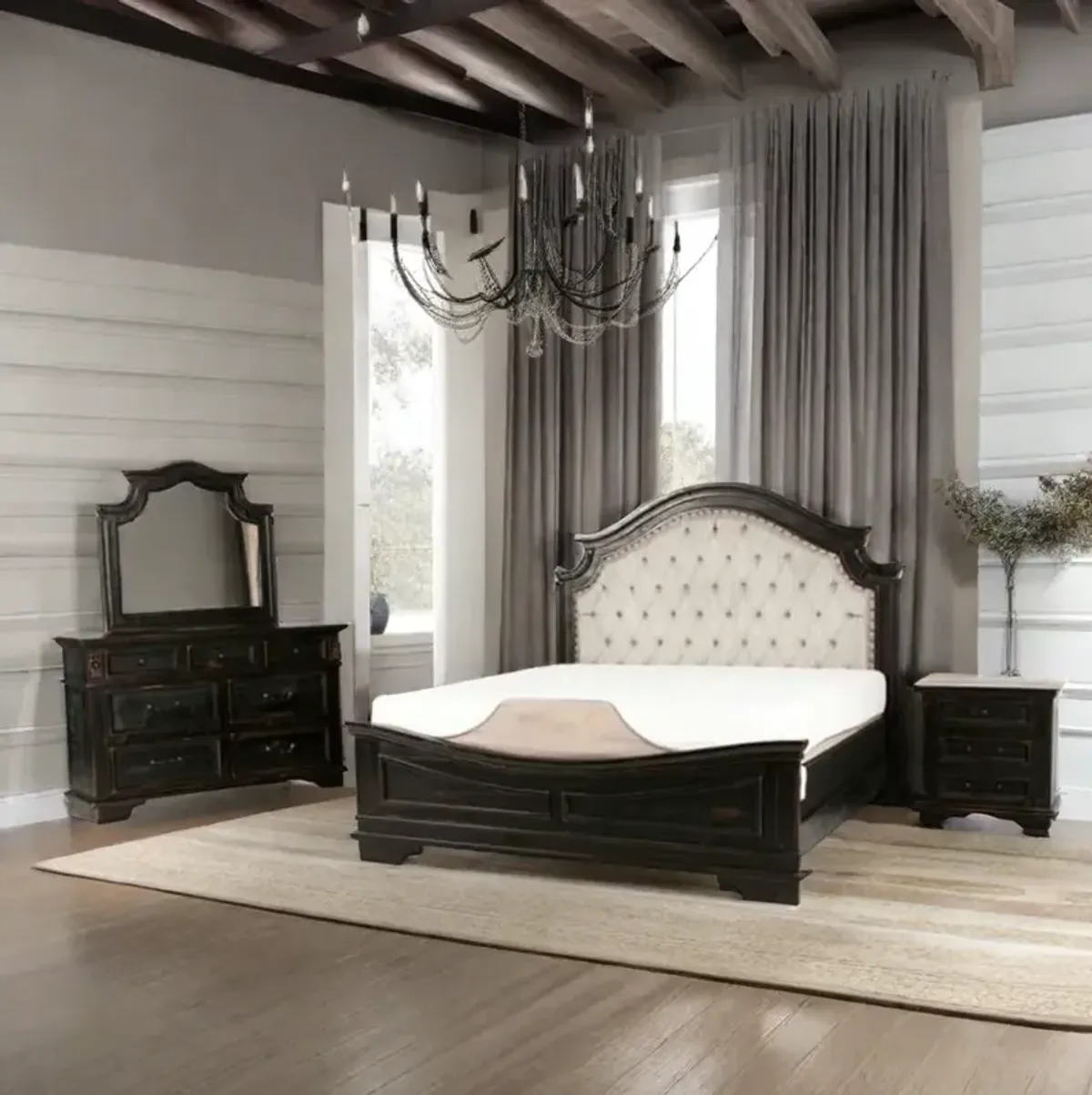 MAGNOLIA 6 PIECE QUEEN BEDROOM SET