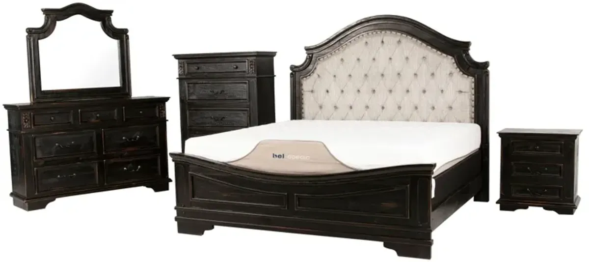 MAGNOLIA 6 PIECE QUEEN BEDROOM SET