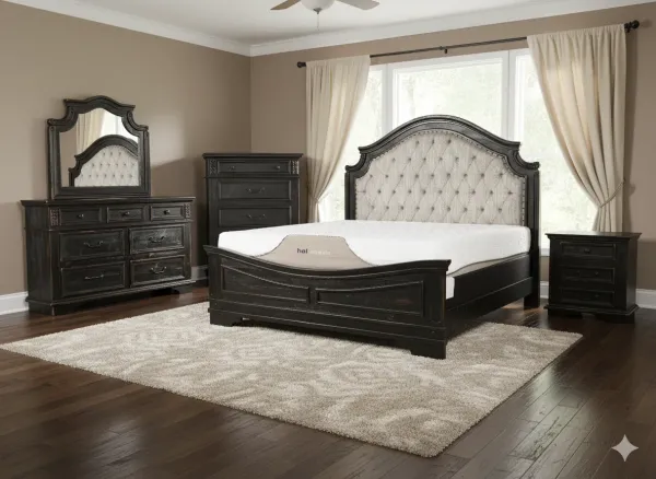 MAGNOLIA 6 PIECE KING BEDROOM SET