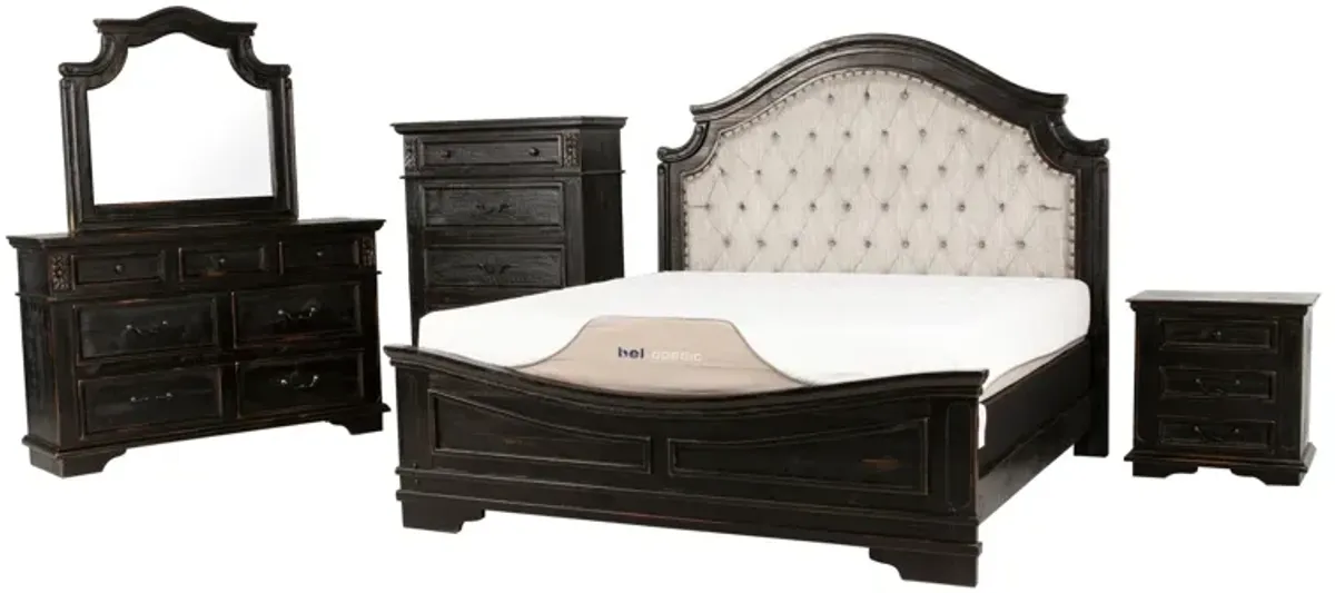 MAGNOLIA 6 PIECE KING BEDROOM SET