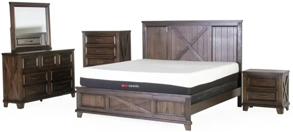 6 PIECE KING BEDROOM SET