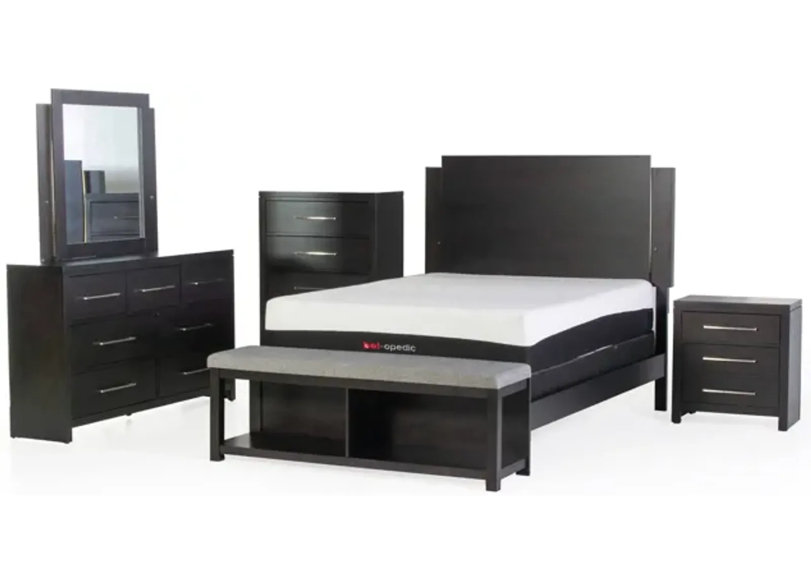 6 PIECE KING BEDROOM SET