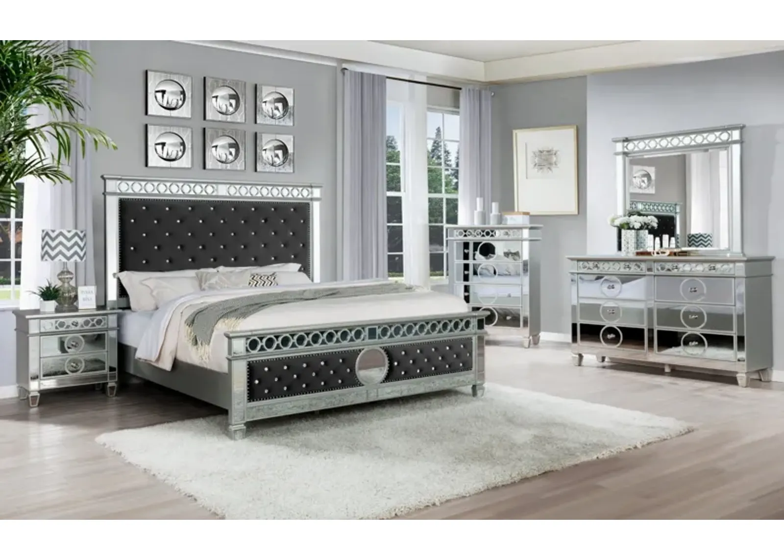 6 PIECE KING BEDROOM SET