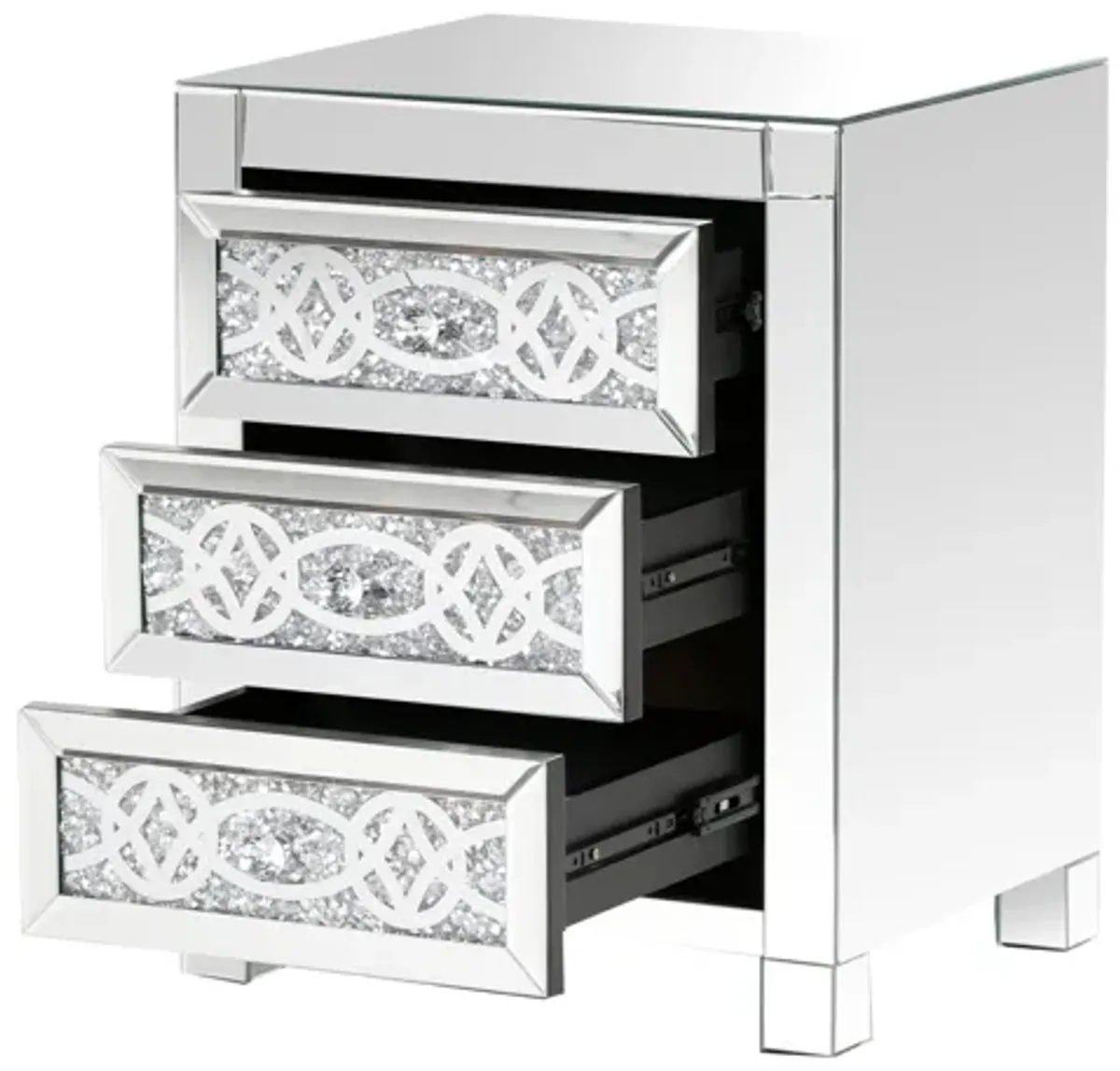 MIRRORED NIGHTSTAND