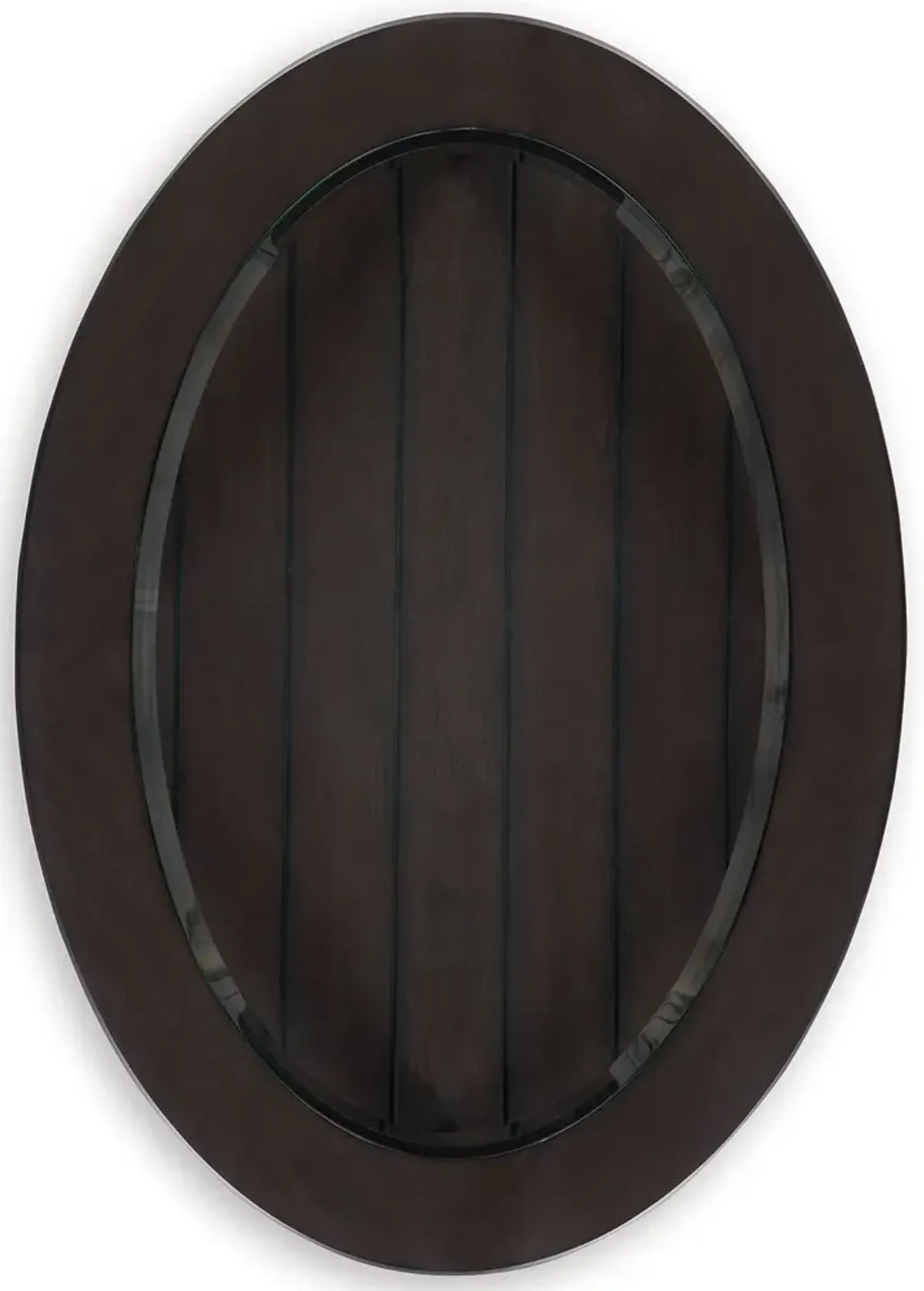 Celamar - Dark Brown - Oval Cocktail Table