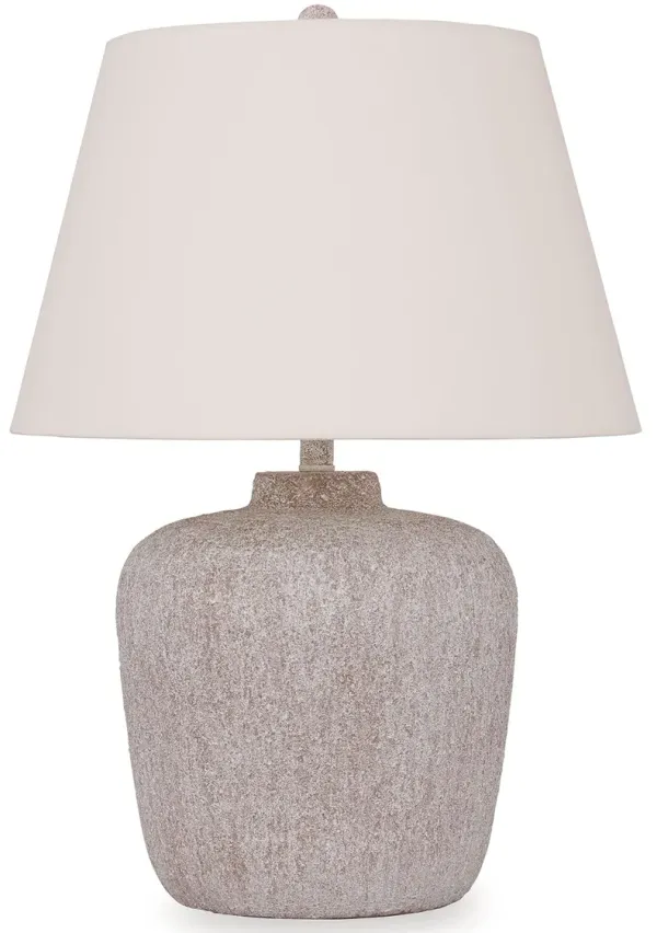 Danry - Distressed Cream - Metal Table Lamp