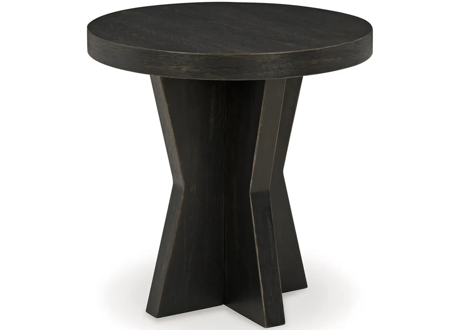 Galliden - Black - Round End Table