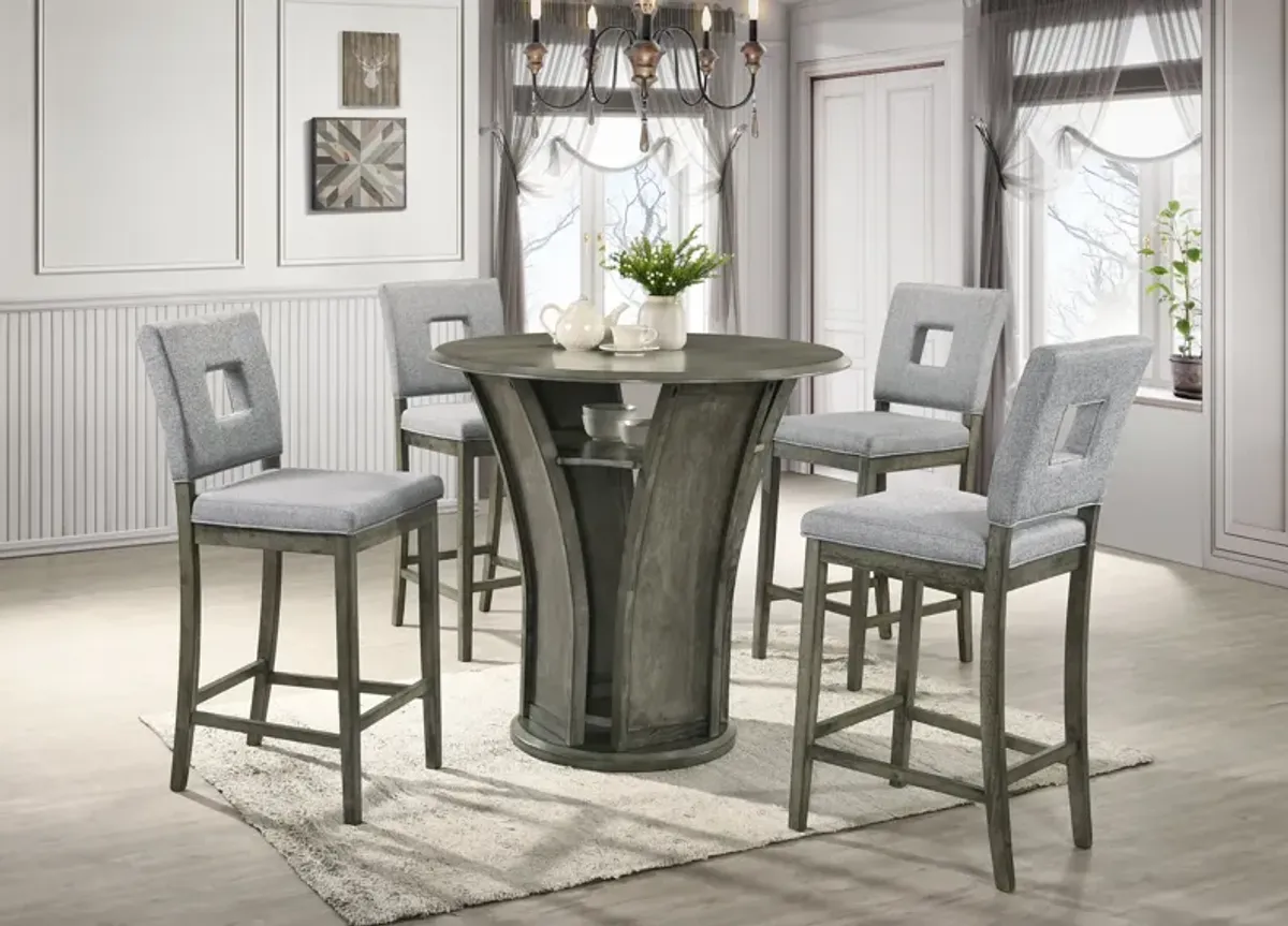 5 PIECE PUB DINING ROOM SET