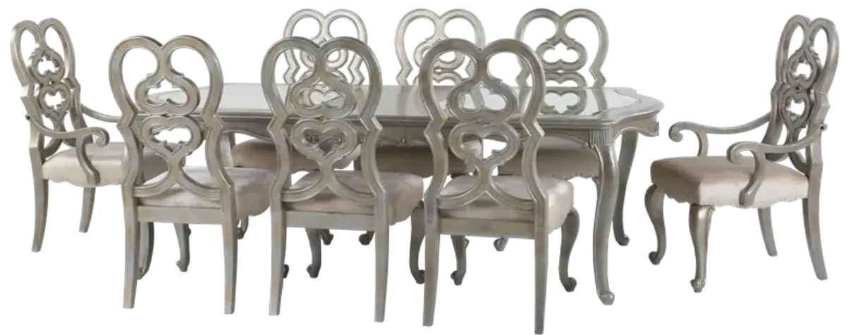 9 PIECE DINING ROOM SET