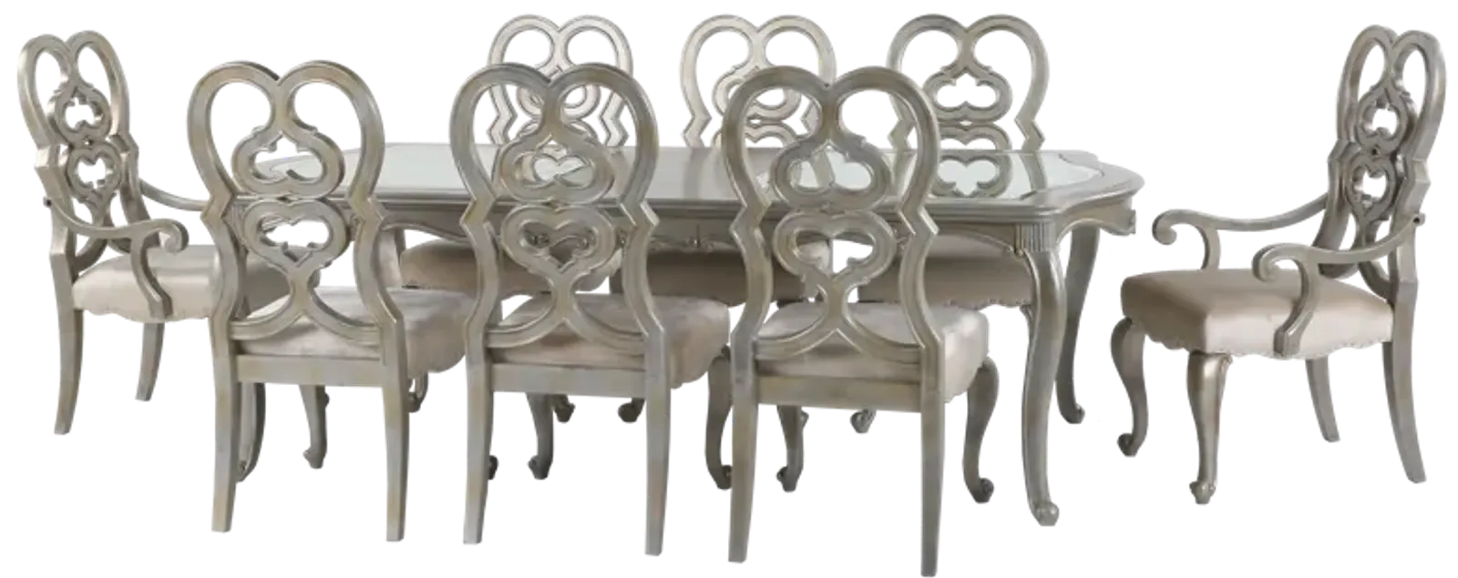 9 PIECE DINING ROOM SET