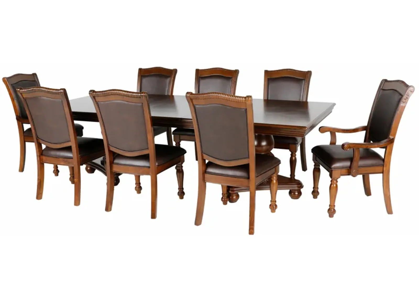 9 PIECE DINING ROOM SET