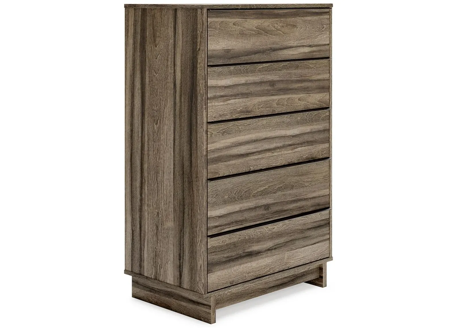 Shallifer - Brown - Five Drawer Chest