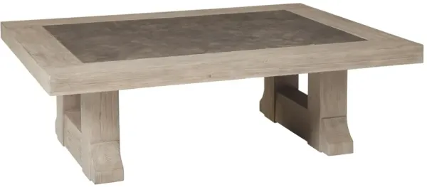 Hennington - Light Brown - Rectangular Cocktail Table