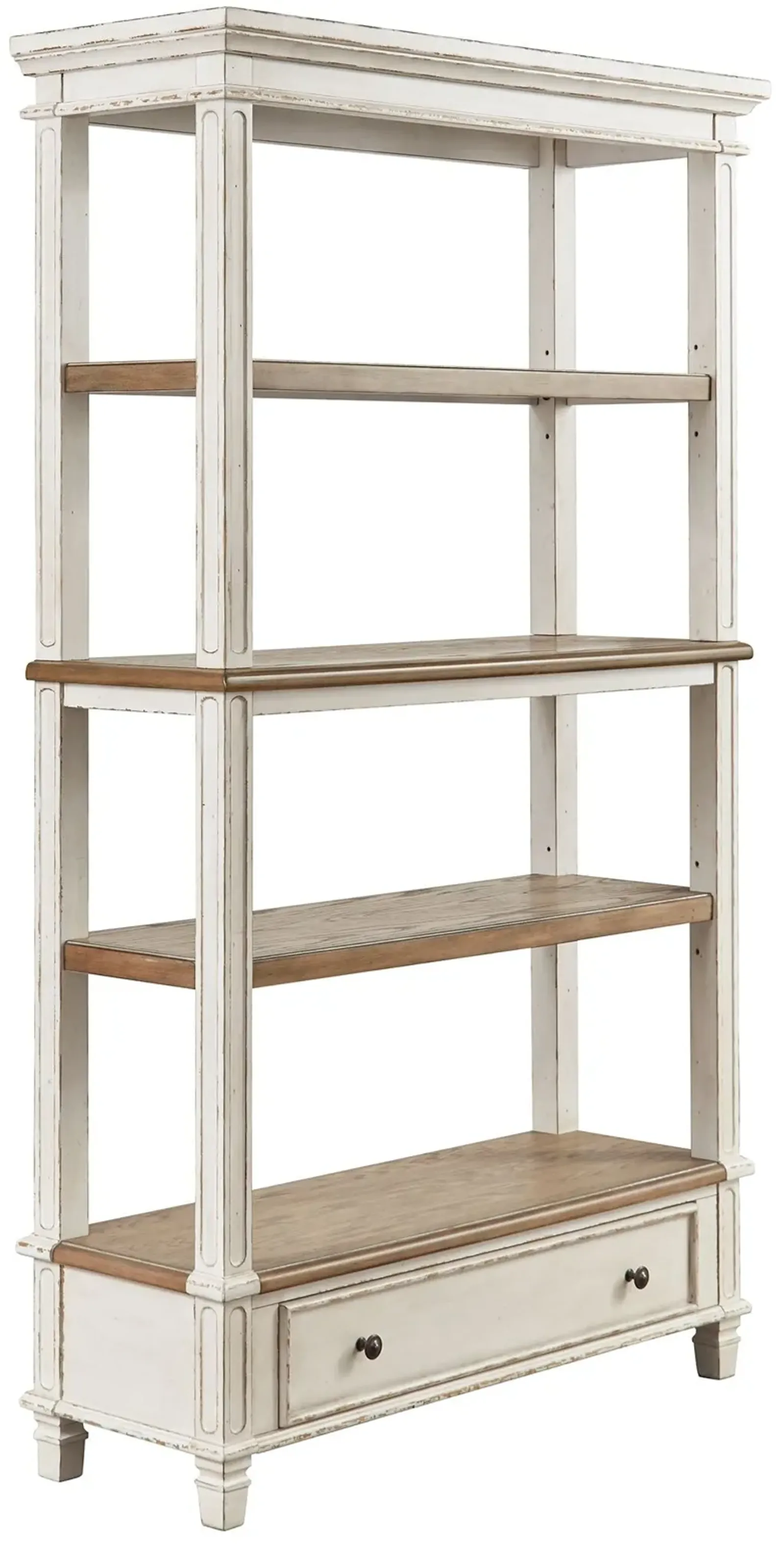 Realyn - Brown / White - Bookcase