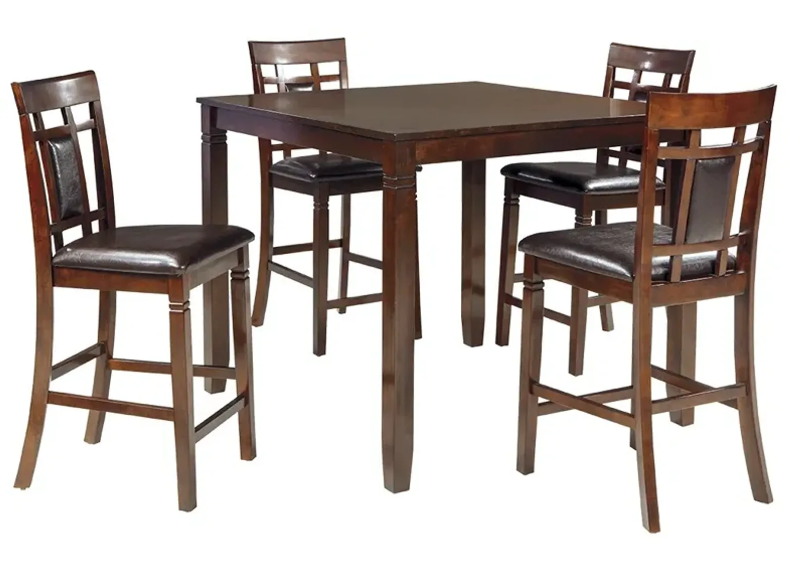 Bennox - Brown - Drm Counter Table Set (Set of 5)