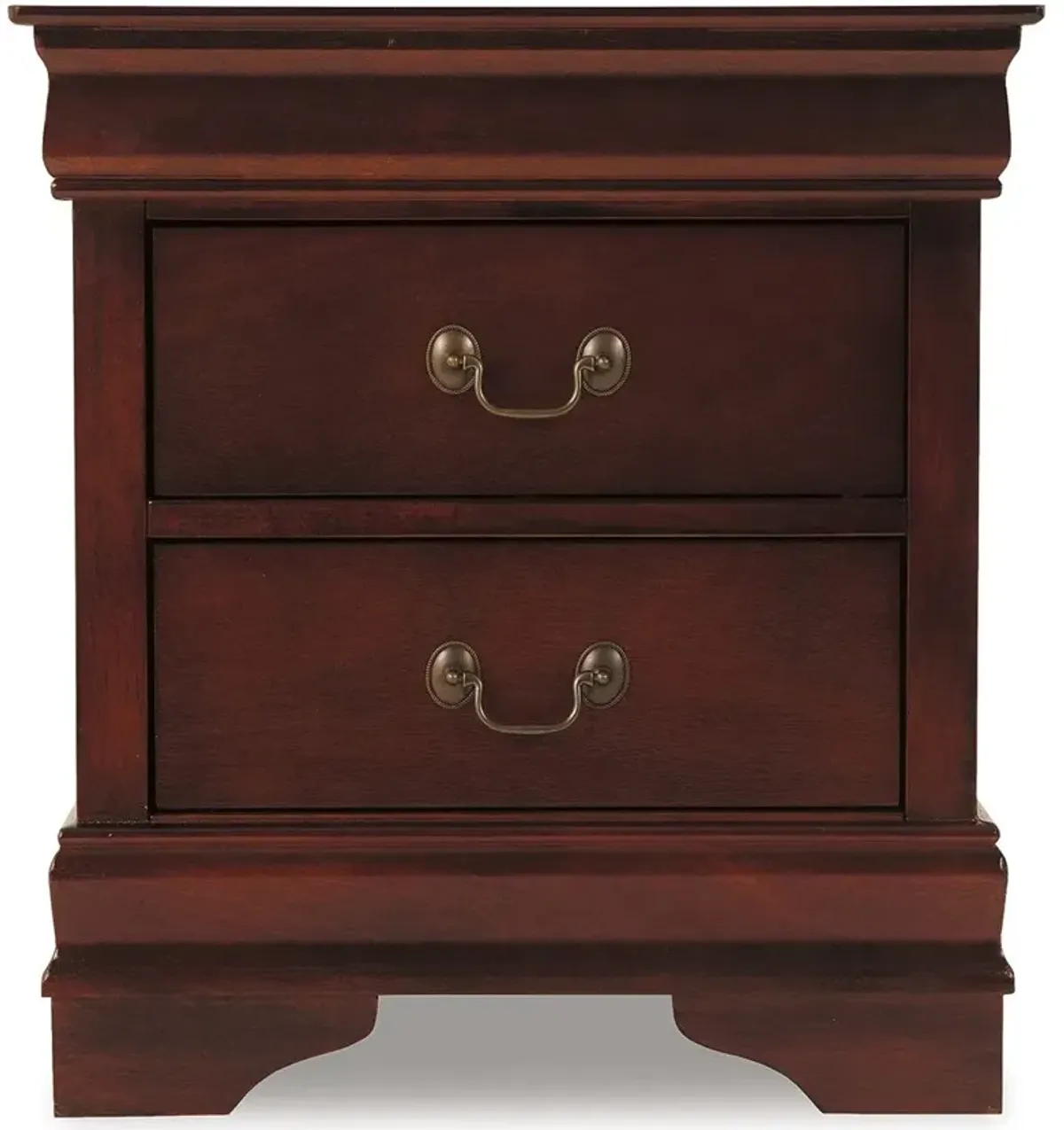 Alisdair - Reddish Brown - Two Drawer Night Stand