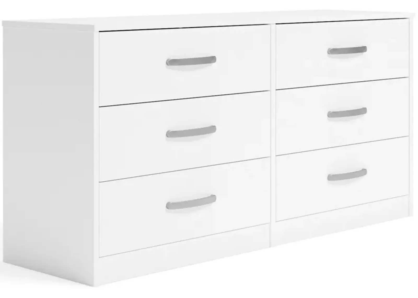 Flannia - White - Six Drawer Dresser - 29'' Height