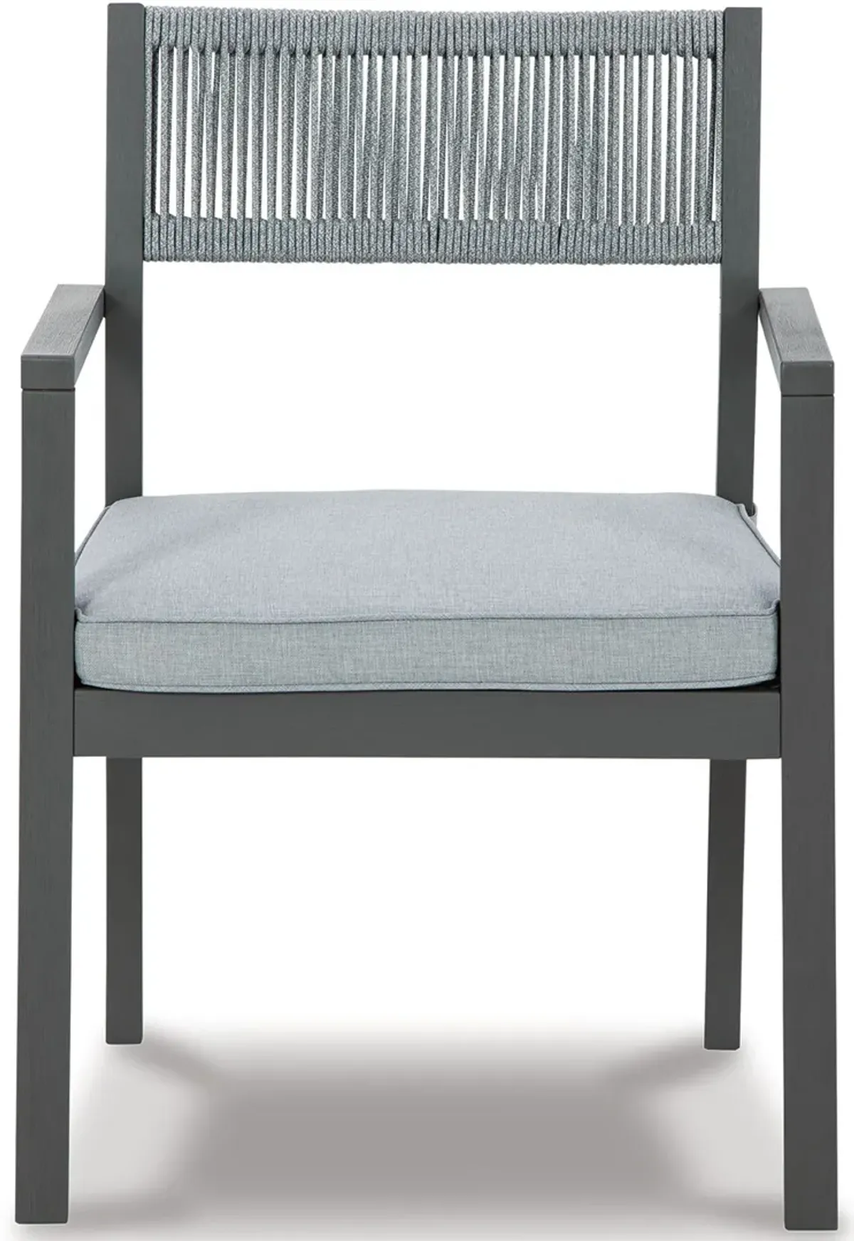 Eden Town - Gray / Light Gray - Arm Chair With Cushion (Set of 2)