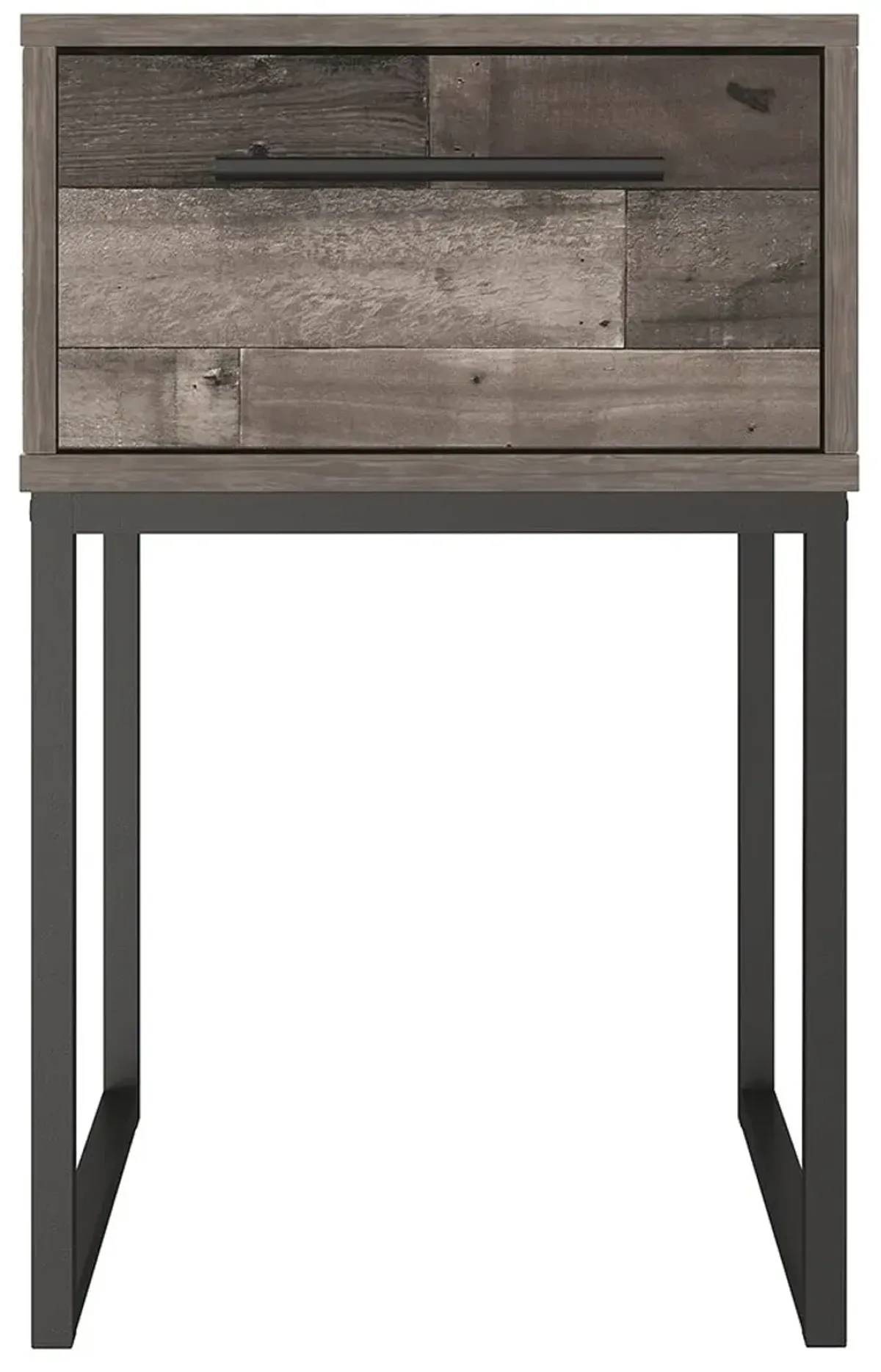 Neilsville - Black / Gray - One Drawer Night Stand