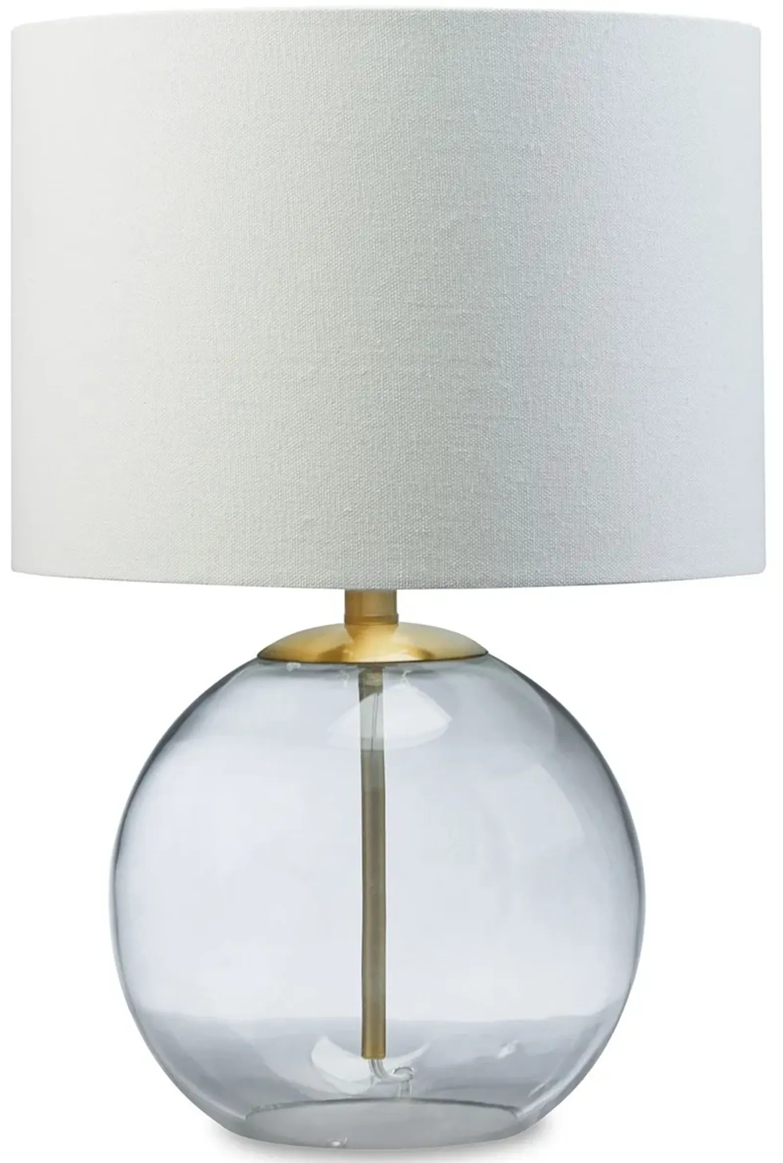 Samder - White - Glass Table Lamp