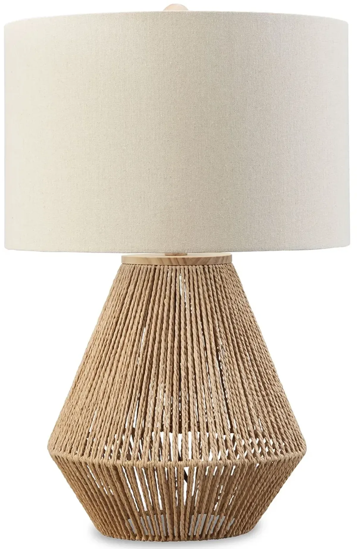 Clayman - Natural / Brown - Paper Table Lamp