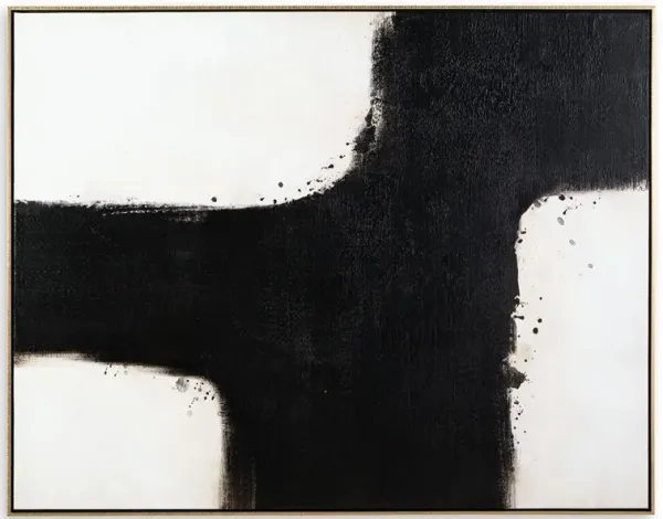 Reighlea - Black / White - Wall Art