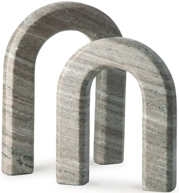 Keithton - Taupe - Sculpture Set (Set of 2)