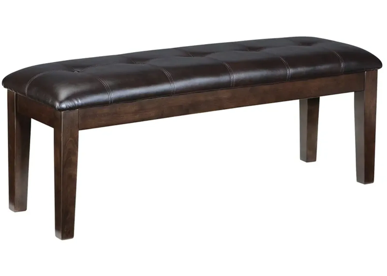 Haddigan - Dark Brown - Large Uph Dining Room Bench