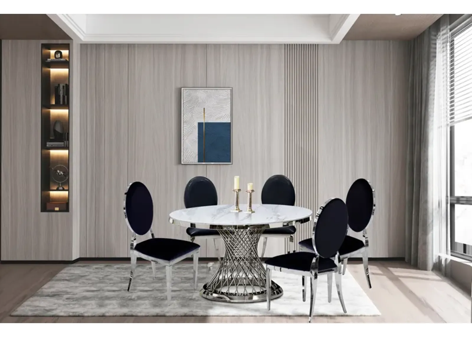 6 PIECE DINING ROOM SET