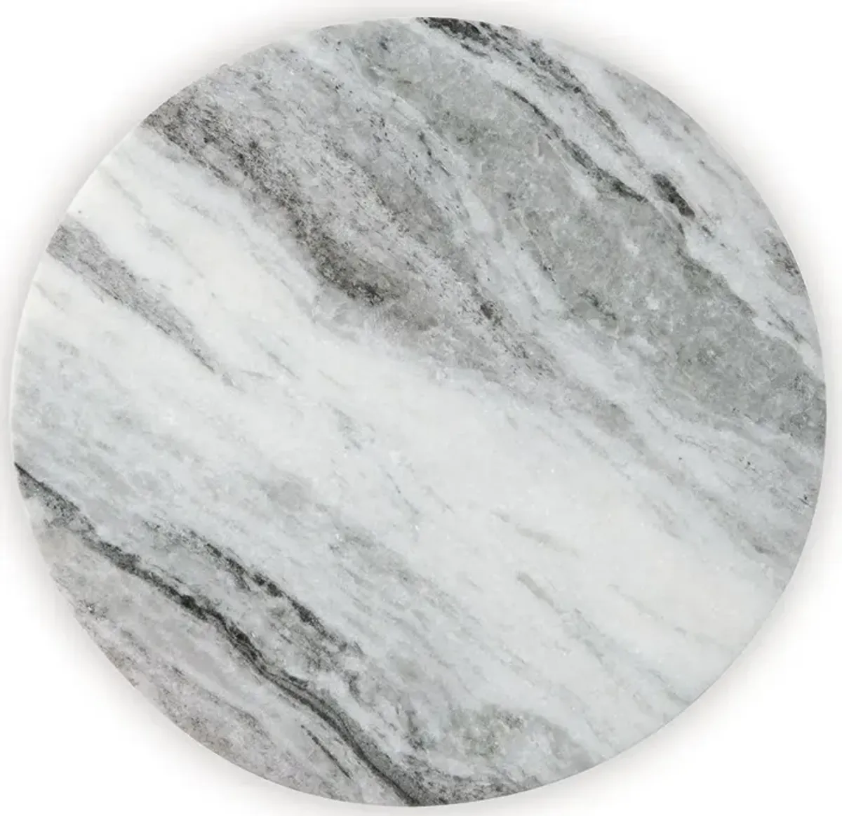 Keithwell - Round Accent Table - Gray