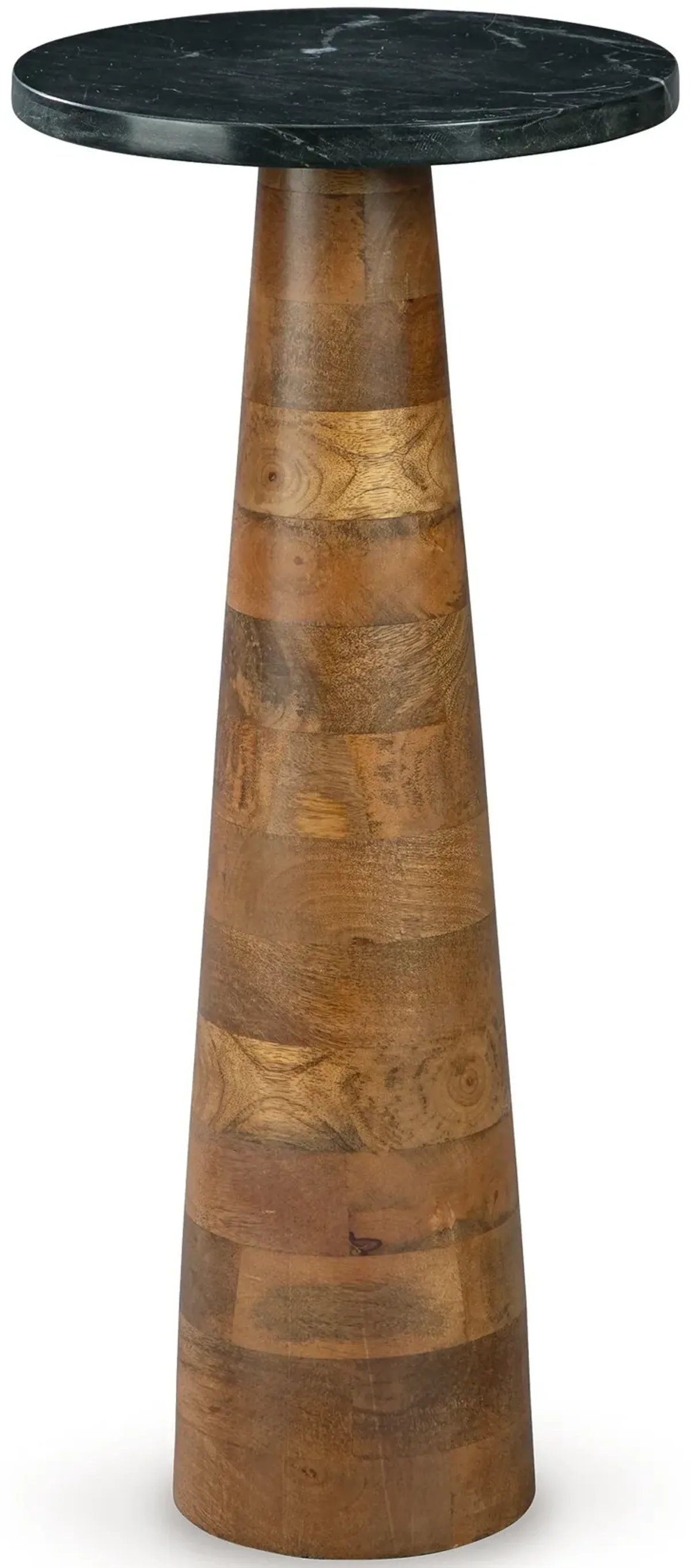 Quinndon - Accent Table - Brown / Black