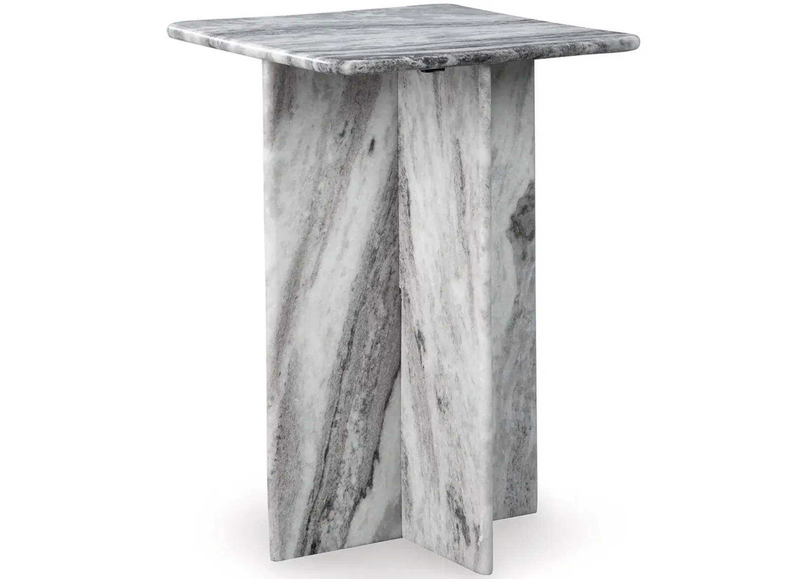 Keithwell - Gray - Square Accent Table