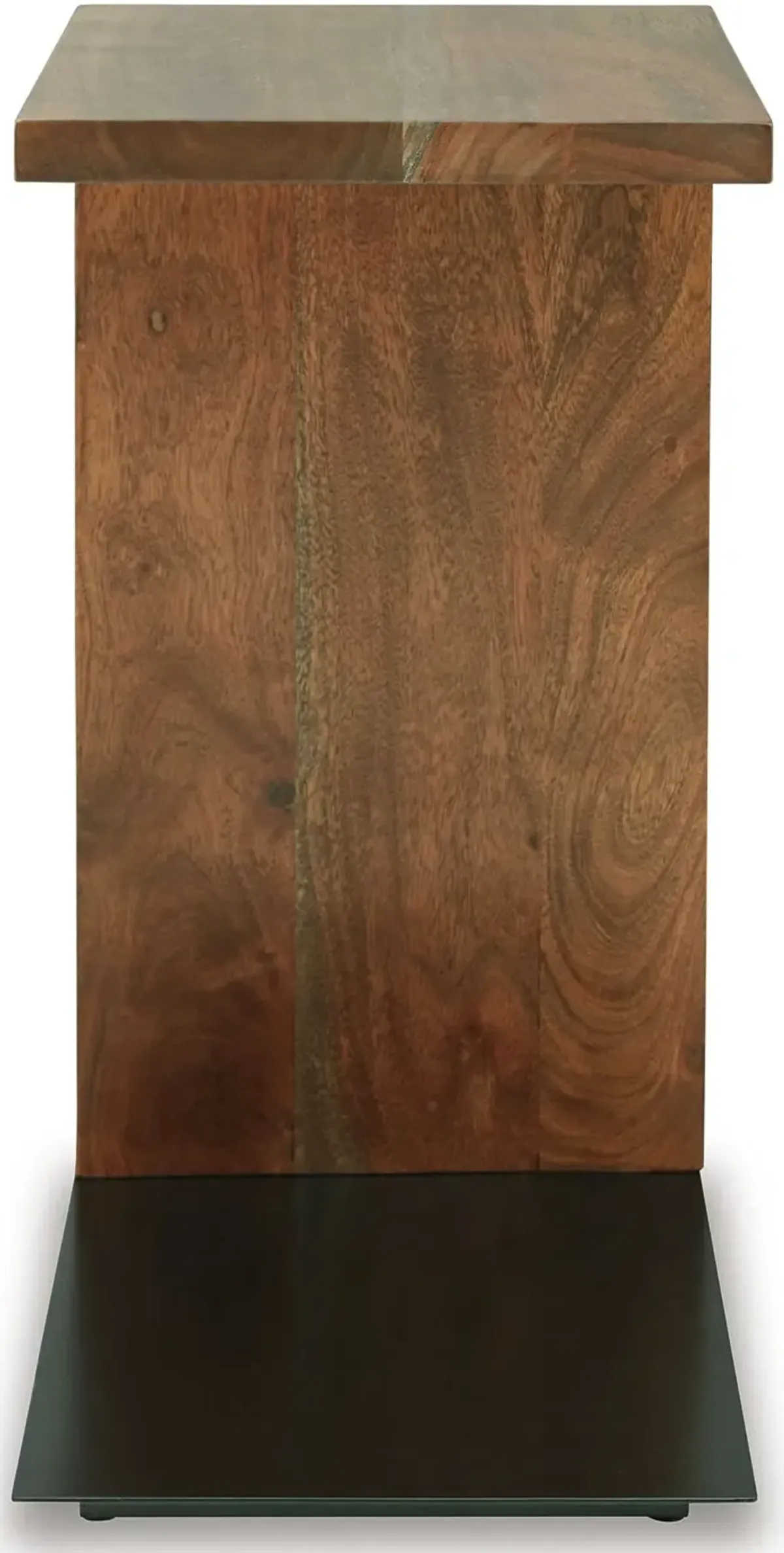 Wimshaw - Brown / Black - Accent Table