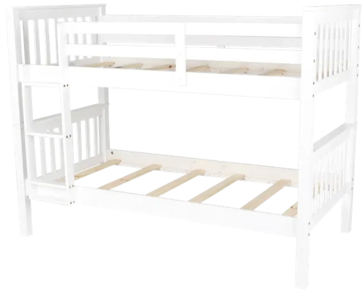 TWIN OVER TWIN BUNK BED