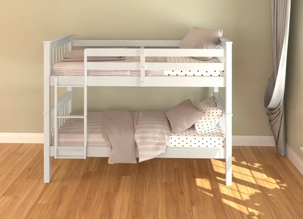 TWIN OVER TWIN BUNK BED