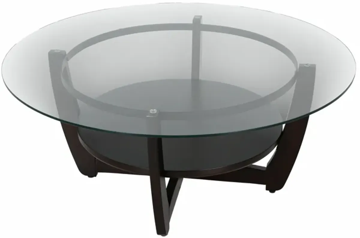 3 PIECE ROUND COFFEE TABLE SET