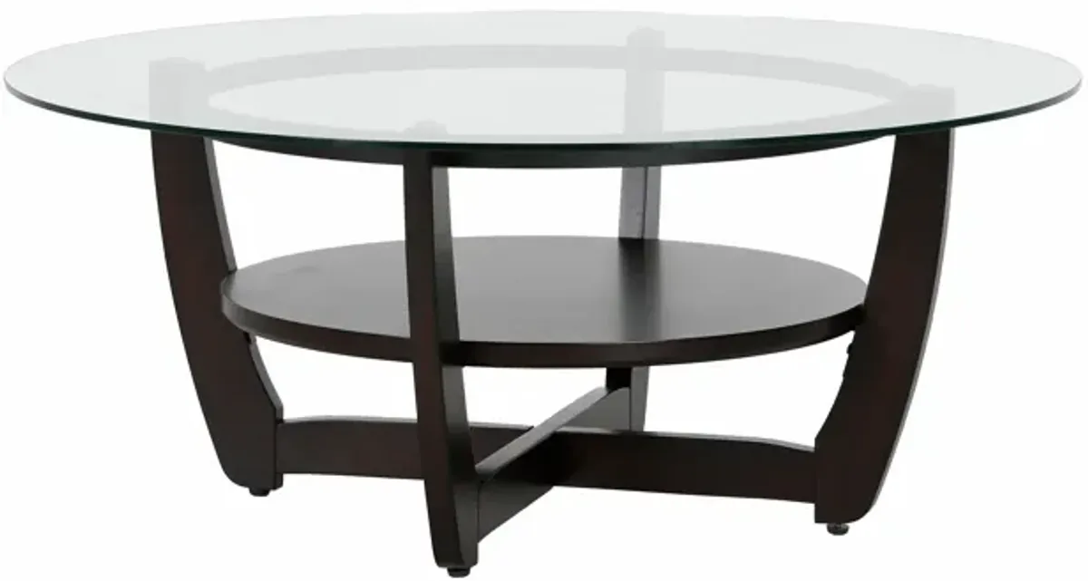 3 PIECE ROUND COFFEE TABLE SET