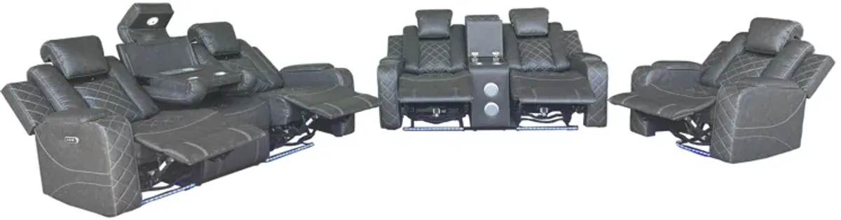 3 PIECE POWER RECLINING LIVING ROOM SET