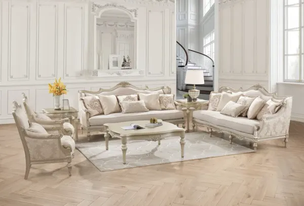 4 PIECE LIVING ROOM SET