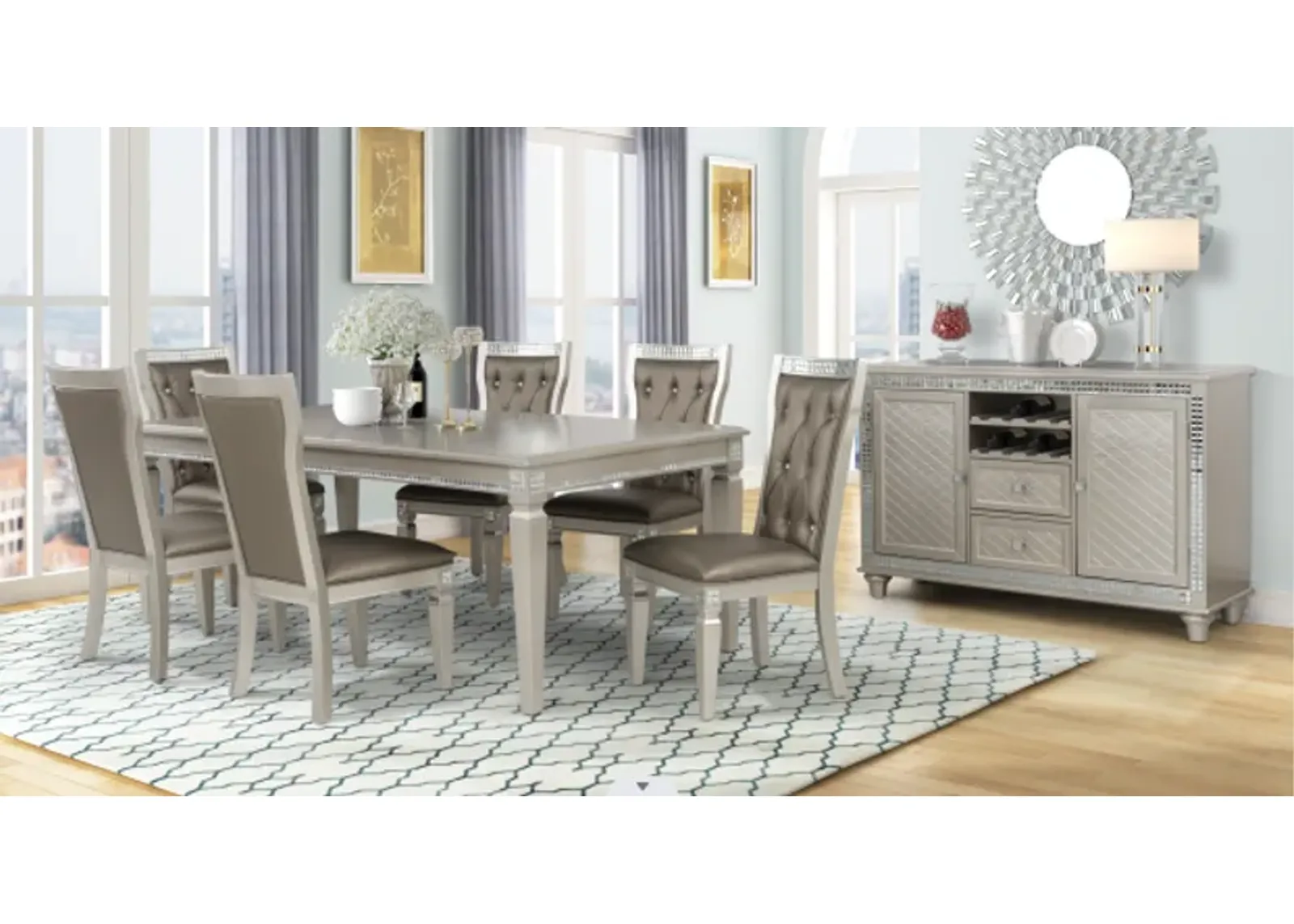 7 PIECE DINING ROOM SET