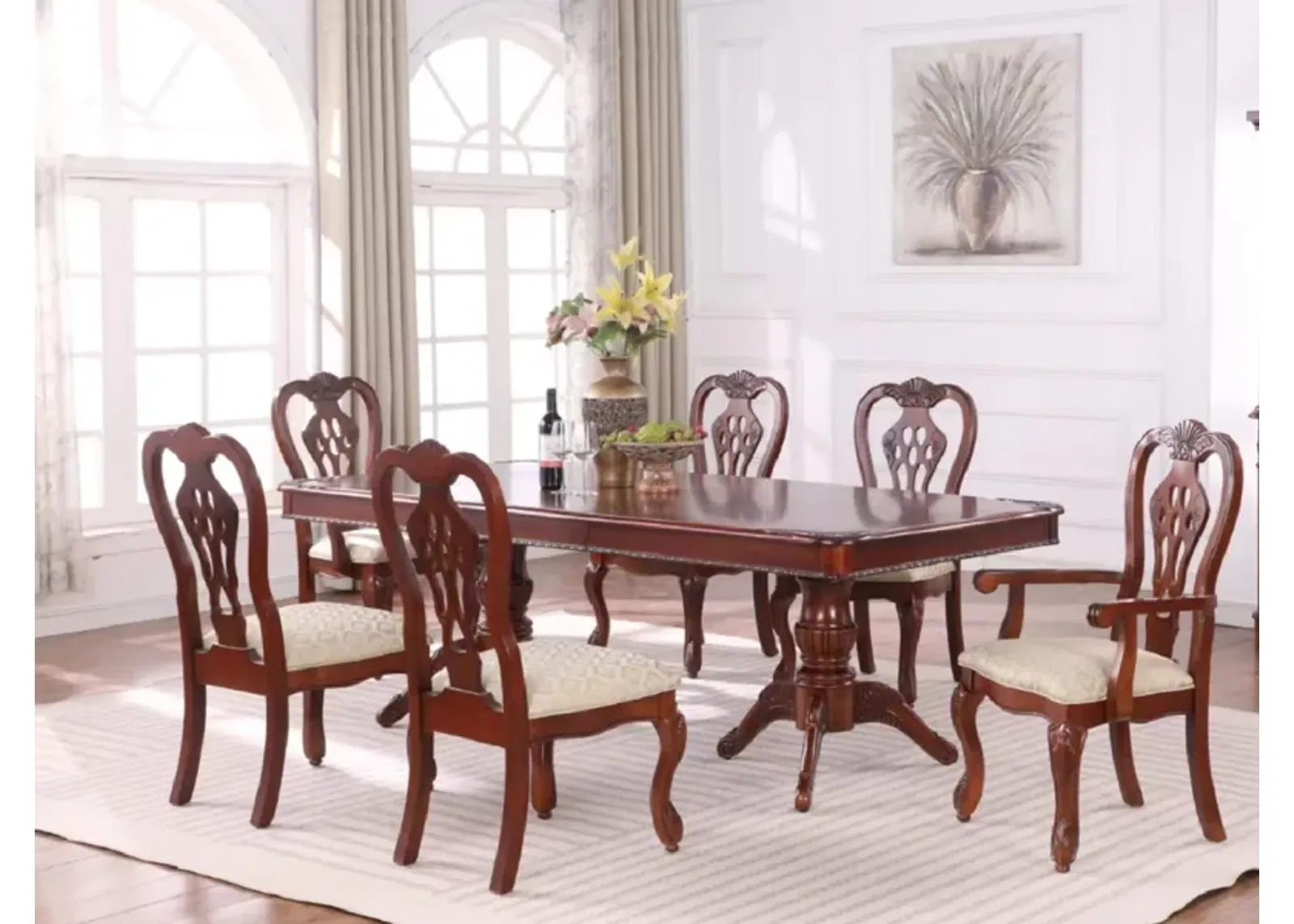 7 PIECE DINING ROOM SET