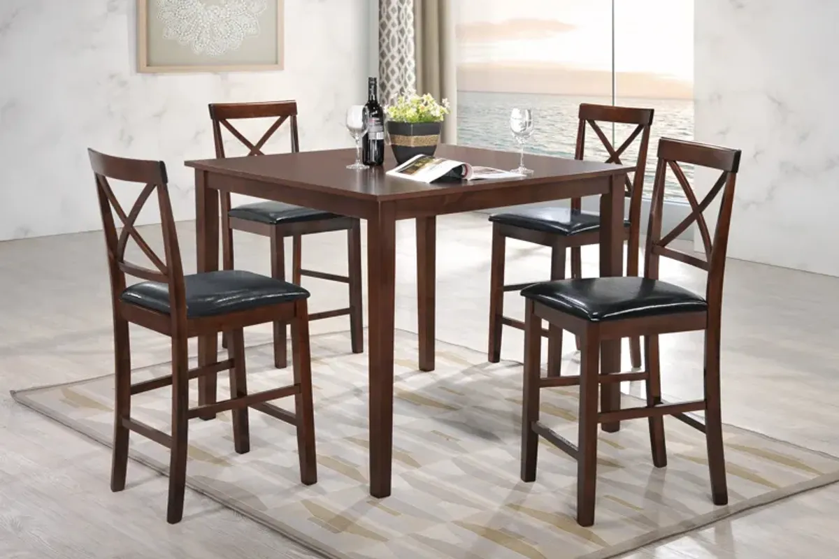 5 PIECE PUB DINING ROOM SET