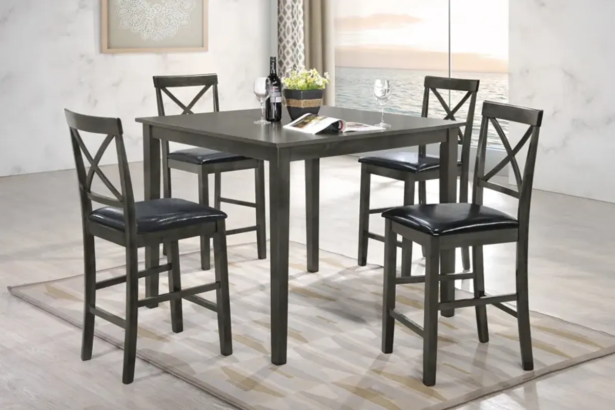 5 Piece Counter Height Dining Set