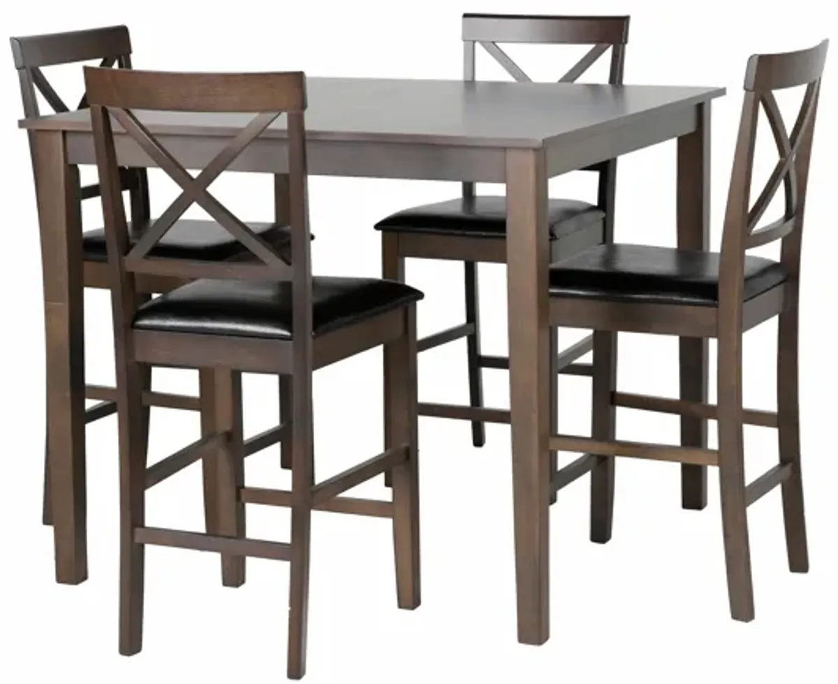 5 Piece Counter Height Dining Set