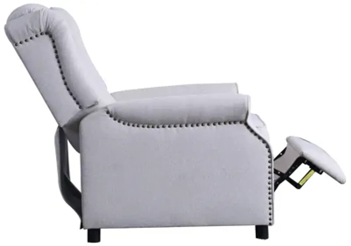 Push back reclining chair