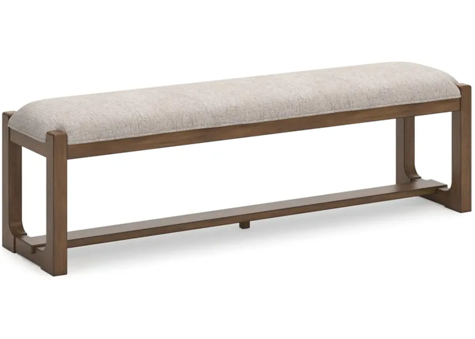 Cabalynn - Oatmeal / Light Brown - Large Uph Dining Room Bench