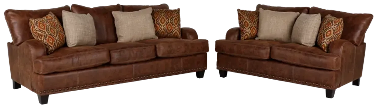 HACIENDA SOFA AND LOVESEAT