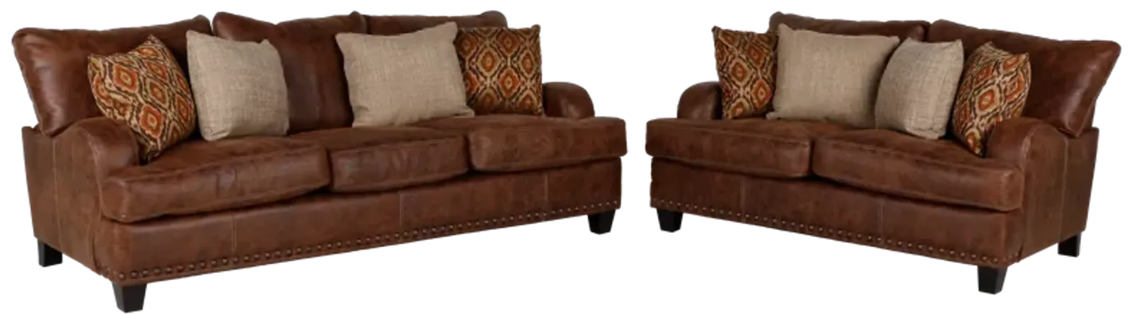 HACIENDA SOFA AND LOVESEAT