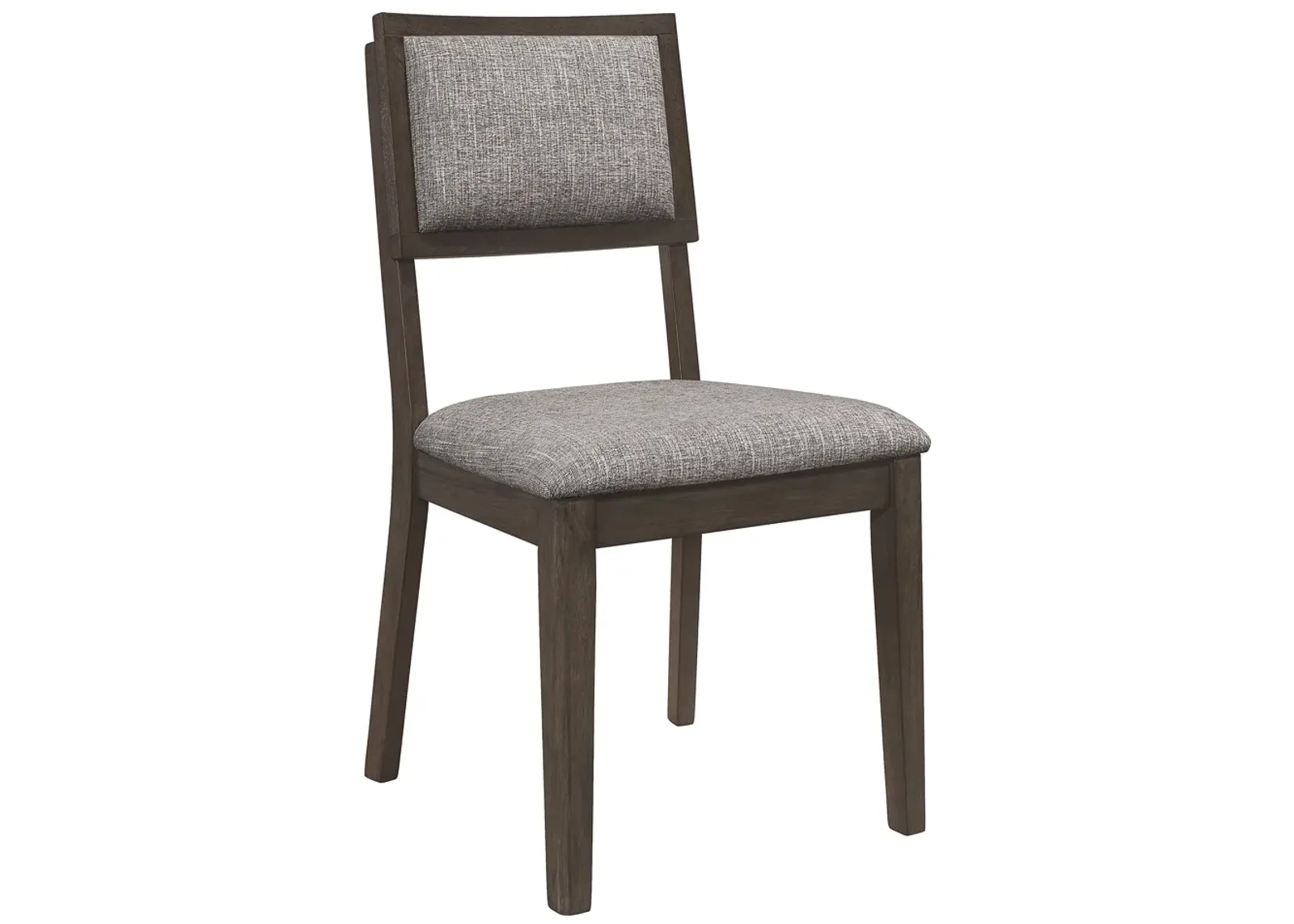 Ember - Side Chair (Set of 2) - Gray & Walnut