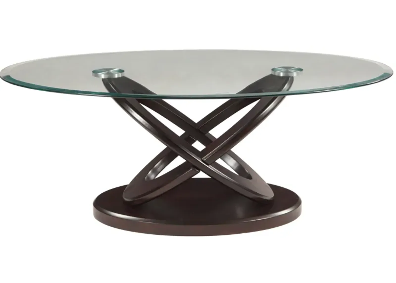 Cyclone - Coffee Table Base - Brown